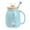 Blue, variant on Kawaii Tea Cup Cute Cat Ceramic Coffee Mug with Kitty Lid and Spoon Japanese style Novelty Gifts for Women Cat lover Gifts 16oz (Pink,401-500ml)