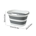 thumbnail image 3 of Collapsible Bucket, 2025 16L 4.2 Gallon Large Foldable Storage Tub Portable Laundry Basket for Home Cleaning Camping Car Wash Space Saving Container, 3 of 6