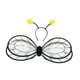 thumbnail image 4 of Conjunto de accesorios de cosplay de Halloween con alas de abeja y tirantes elásticos para disfraz de niños. negro, 4 of 9
