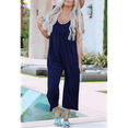 thumbnail image 6 of Womens Casual Jumpsuits Blue XL, 6 of 8