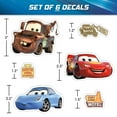 thumbnail image 3 of Disney Pixar Cars Decals - Set of 6 Lightning McQueen Tom Mater Sally Carrera Vinyl Stickers for Car Laptop Computer Kids Water Bottle Outdoor Waterproof, 3 of 7