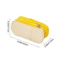thumbnail image 3 of Yhmxh Pencil Case Large Capacity Pencil Pouch Holder, Box Multi-Compartment Marker Storage Bag Desk Organizer, Portable Stationery Organizer for Office Supplies Travel Organizers College, 3 of 6