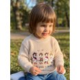 thumbnail image 3 of RUINIXCW Toddler Baby Girl Boy Silly Goose Sweater Outfit Newborn Infant Fall Winter Knit Sweaters Kids Goose Embroidery Long Sleeve Jumper Pullovers, 3 of 10