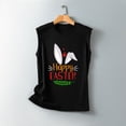 thumbnail image 2 of Tops de chaleco sueltos estampados vintage para mujeres y hombres Fridja qr2867, 2 of 3