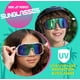 thumbnail image 2 of Pack de 2 gafas de sol Dude Perfect para niños y niños, color negro y camuflaje, 2 of 6