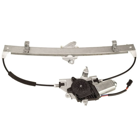Nissan Xterra Leather AUTOPA 80721-EA000 Front Left Power Window Regulator with Motor for Nissan Frontier Xterra Suzuki Equator ()