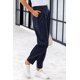 thumbnail image 3 of Pantalones PRETTYGARDEN 2025 de tiro alto azul marino talla grande, 3 of 8