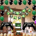 thumbnail image 2 of Video Game Birthday Decorations Set 34 Pieces Gaming Happy Birthday Supplies Party Balloons Happy Birthday Banner for Birthday Party Game Party, 2 of 5