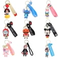 thumbnail image 2 of Disney-llavero de dibujos animados de Lilo y Stitch para niños, bonito llavero de Mickey Mouse, llavero de Minnie, colgante de silicona para bolso YAOSANBAO BAO unisex, 2 of 2