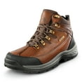 thumbnail image 1 of NORTIV 8 Men's Leather Waterproof Hiking Boots Mid Ankle Trekking Mountaineering Outdoor Boots, 1 of 6