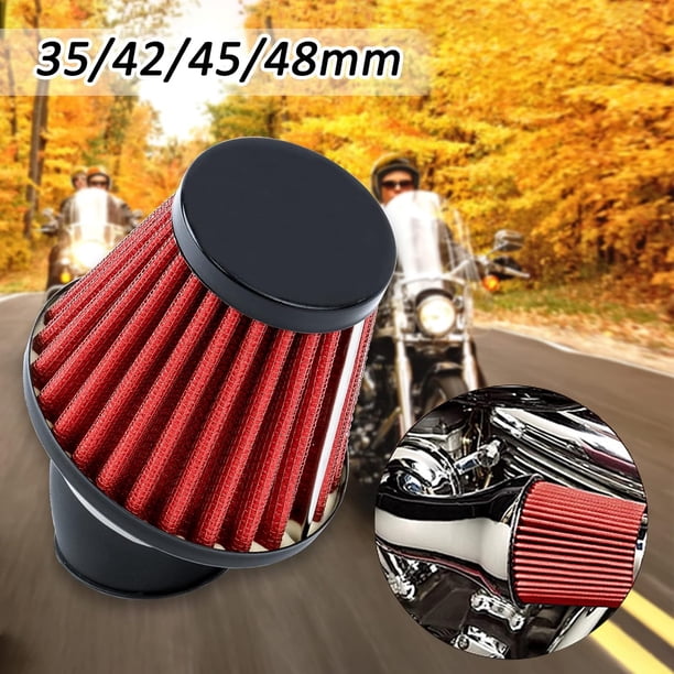 Filtro De Aire De 50 Mm (1.97") Para Scooter Y Motocicleta, Compatible Con Honda CL350, Yamaha DT250