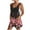 Pink, variant on Kmdttou 2025 New Fashion Women's Summer Comfortable Casual Suspender Printing Shorts Pocket Jumpsuit Shorts with Pockets Clothes on Clearance!