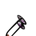 thumbnail image 4 of Kmbangi Kids Round Sunglasses, Bling Rhinestone Frame UV400 Protection Sunglasses for Girls Boys, 4 of 5