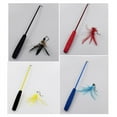 thumbnail image 5 of Cat Teaser Wands Three-section Telescopic Fishing Pole Wand Kitten Funny Catcher Teaser Stick Rod Interactive Stick Teaser Toys, 5 of 10