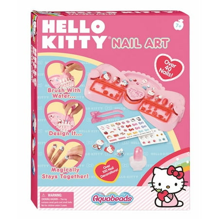 Aquabeads Hello Kitty Nail Art  Walmart.com