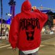 thumbnail image 1 of MHFRRA Sudadera con Capucha Gráfica para Comodidad y Estilo Diario Rojo, 1 of 5