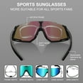 thumbnail image 3 of Polarized Sunglasses for Men and Women, Bike Cycling Glasses sport glasses Oversized for Running Fishing Driving, 3 of 8