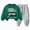 Dark Green, variant on 12-18 Months Toddler Baby Boy Fall Clothes Long Sleeve Crewneck Sweatshirt Top Casual Pants Set Cute Infant Winter Outfits Pullover Tops Joggers Pants Outfit Set