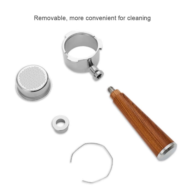 Ruiboury Filter Mesh Coffee Basket Powder Strainer Long Handle Stainless Steel Rustproof Multipurpose Handily Gripped Filtering Net Type 7
