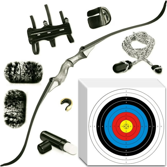 AMEYXGS Archery Recurve Bow 35LBS Kit  for Adults Youth Beginners