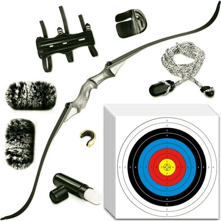 AMEYXGS Archery Recurve Bow 35LBS Kit for Adults Youth Beginners