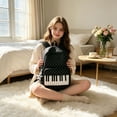 thumbnail image 4 of TGPMGRZ Piano Backpack Whimsical Twee Backpack Y2k Cute Bookbag Medium Daypack Cutecore Supplies #01 Black, One Size, 4 of 4