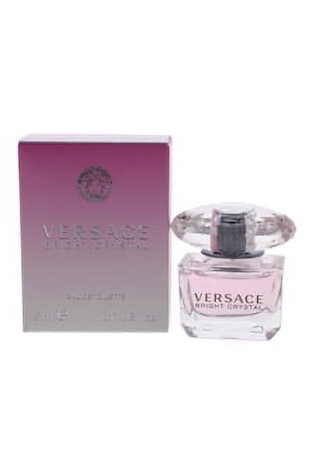 Versace Bright Crystal Eau de Toilette, Perfume for Women, 0.17 oz