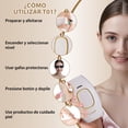 thumbnail image 4 of Depiladora L&aacute;ser, Depiladora Port&aacute;til, Cinco Niveles de Energ&iacute;a Depiladora de Luz Pulsada Intensa, Afeitadora con Gafas, Apta para Mujer y Hombre, 4 of 9