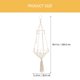 thumbnail image 2 of FUTUREORYY Colgante Decorativa Para Beige De Macramé Y Duradera Para Casa, 2 of 7
