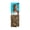 Leopard, variant on Kiss Colors & Care Soft Satin 60" Extra Long Hair Wrap Scarf, Solid Print Black