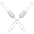 thumbnail image 1 of Minkissy 2Pcs Zipper Puller Helper Button Hook For Seniors Steel Multi Dressing Assistance Daily Use, 1 of 8