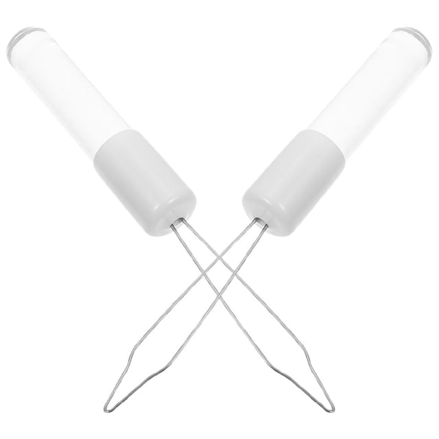 Minkissy 2Pcs Zipper Puller Helper Button Hook For Seniors Steel Multi Dressing Assistance Daily Use