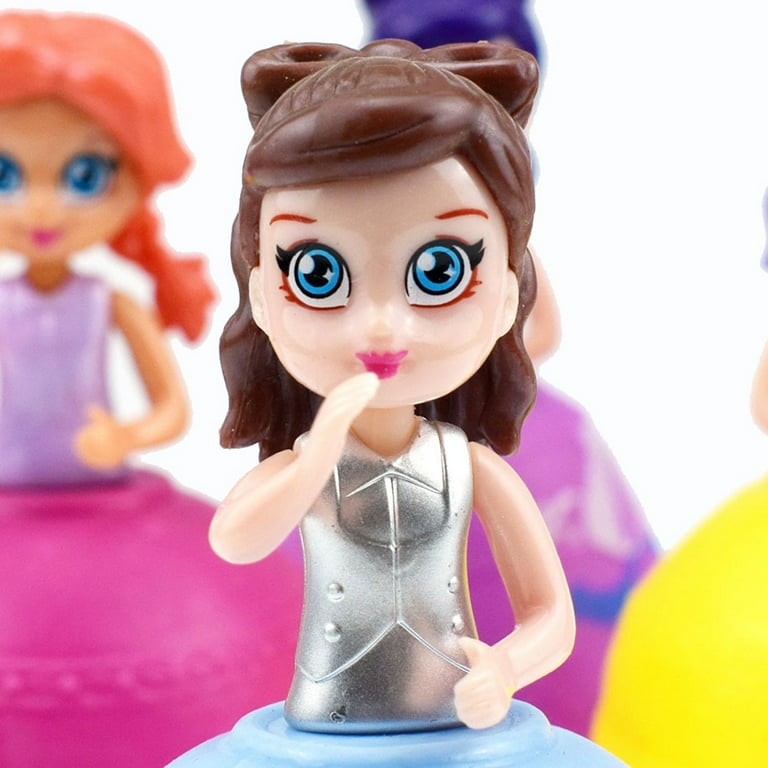 TureClos Cupcake Dolls Toy Baby Girl Cupcake Doll Deformable Toys Children Birthday Gift Mini Cup Cake Doll