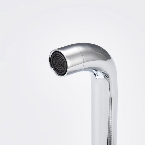 Dawot Single Handle Bathroom Faucets, Brass Sink Basin Mixer Taps, Polished Chrome Hot and Cold Spout Sink Rough Valve Bathtub Faucet