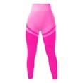 thumbnail image 3 of Celsior Compression Leggings for Women High Waisted No Front Seam Leggings Butt Lift Booty Workout Tights Anti Cellulite Leggings Tummy Control Compression Slim Move Cellulite Leggings Hot Pink L, 3 of 5