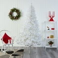 thumbnail image 2 of Nearly Natural 7ft White Artificial Christmas Tree with 1000 Bendable Branches, 2 of 5