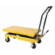 Wesco 272973 Heavy Duty Scissors Lift Table 2200 Lb - 39 in. Raised Height