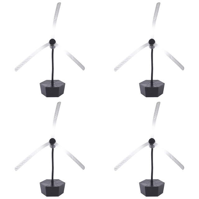 Ventilador para Moscas Mesas Repelente Flexible Con Pilas Giratorio Alimentos