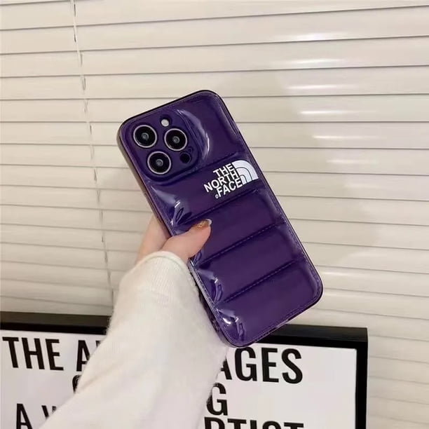 3D El Norte cara abajo chaqueta de silicona suave caja del teléfono para iPhone 11 12 13 14 Plus PRO MAX X XR XsMax 7 8 14 Plus cubierta protección transparente BS3K Gao Jiahui unisex