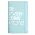 thumbnail image 2 of 100 Envelopes Money Saving Challenge, Money Saving Binder with Cash Envelopes, Savings Challenge Book for Home Office School, Budget Planner Binder to Save $5,050, 7" x 4.3", Blue, 2 of 9