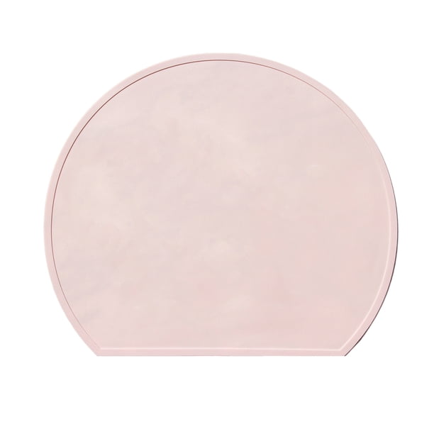 Secado de silicona Mapa de mesa suave Resistente al calor Resistente al calor FLOSE DE DRENO A prueba de drenaje Cojín Protección antideslizante Placemats Hogar Pad Rosa Speravity HA012176-02