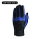 thumbnail image 3 of Wosthever 1 guante de golf para hombre, guante de golf antideslizante, manopla deportiva elástica de microfibra, izquierda, negro rojo, M Type2 NO2, 3 of 6