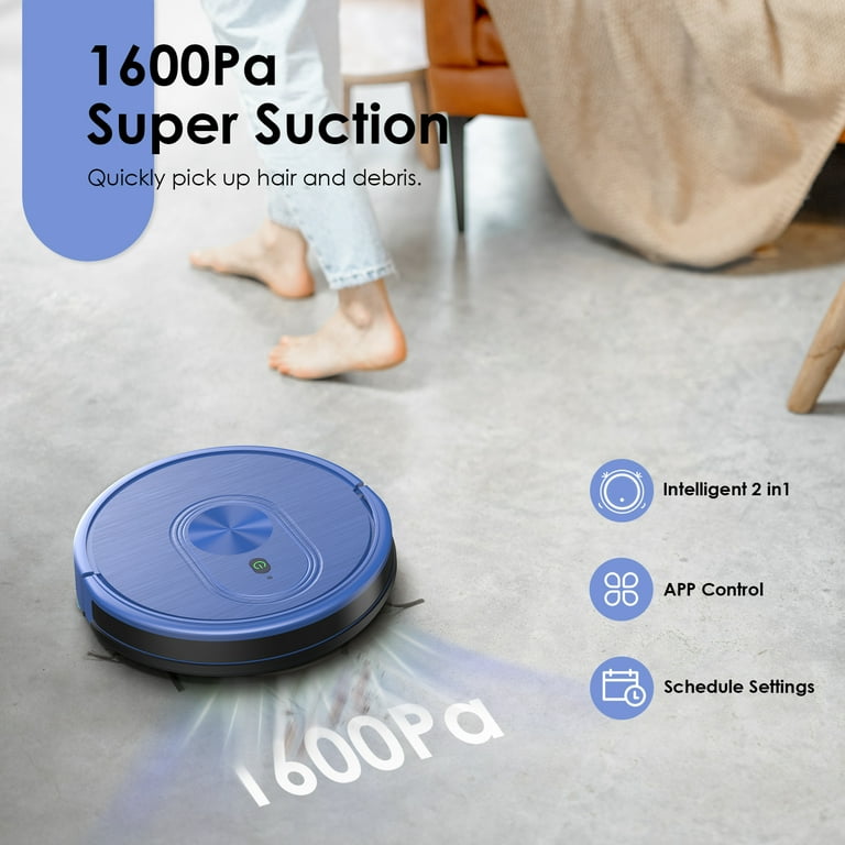 GOOVI Smart Robot Vacuum 2-in-1 Mopping and Sweeping, Intelligent