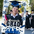 thumbnail image 6 of 2025 Graduation Photo Frame Prop Commencement Party Decor Blue Red Selfie Sign Board Memorable Keepsake Decorations Group Picture Poster Backdrop, 6 of 6