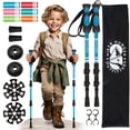 thumbnail image 1 of Bastones de senderismo para niños Hiker Hunger Outfitters, color azul, 1 of 8