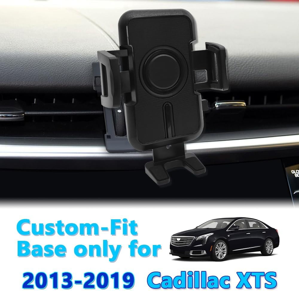 WAAPAK Car Phone Holder Mount 2013-2019 Cadillac XTS Auto Accessories Interior Decoration Smartphone Thick Case Cradles Navigation Bracket iPhone