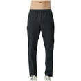 thumbnail image 4 of Yaoyar Men's Solid Color Casual Sun Protective Pants Breathable Fabric Comfortable for Outdoor Summer Activities Long Pants,S,Black, 4 of 7