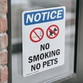 thumbnail image 4 of (2 Pack) No Smoking No Pets Sign, 4 of 7