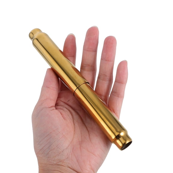 LOLIPPYY Set of 2 Adjustable Golden Stainless Steel Toilet Paper Roller Rods for Bathroom Tissue Holders