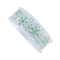 thumbnail image 3 of 2 Pcs Snowflake Ribbon DIY Gift Wrap for Wreath Valentine', 3 of 9